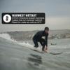 Ho Stevie! Mens 5/4mm Hooded Surfing Wetsuit - Chest Zip Fullsuit with Hood - Warm Superstretch Neoprene w/GBS Seams (Black 5/4mm, S (Small)) view 3