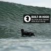 Ho Stevie! Mens 5/4mm Hooded Surfing Wetsuit - Chest Zip Fullsuit with Hood - Warm Superstretch Neoprene w/GBS Seams (Black 5/4mm, S (Small)) view 4