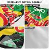 Aflyko Patriot Boys' Board Shorts Jamaican Flag Doodle Swim Trunks Bathing Suit Girls Beach Swimwear Quick Dry Swimming Shorts Jamaica Independence Day All Day Shorts Gym Shorts XL view 4