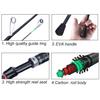 Fishing Poles Casting Spinning Fishing Rod 1.8m Ultralight Carbon Fiber Rod Pole 3 Section with EVA Handle Baitcasting Fishing Rod Caa De Pescar (Size : 1.8m - Spinning Rod) view 2