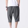 Mens Shorts Gym Lightweight Shorts for Men 2023 Casual Premium Twill Relaxed Fit Drawstring Walk 11 Inch Casual Pocket Shorts Gray M view 3