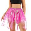 Fstrend Women's Tutu Skirt Layered Ballet Dance Tulle Costume Tutus Skirts for Women(Rose Red) view 1