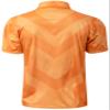 Derminpro Men's Summer Polo T-Shirt Short Sleeve Dry Fit Collared Golf Tennis Shirts Orange Small view 4