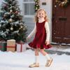 Otter MOMO Todder Little Girls Oxford Shoes Mary Jane T-Strap School Uniform Party Dress Flat Shoes view 3