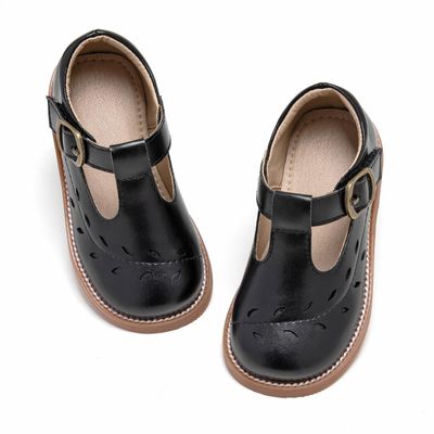 Otter MOMO Todder Little Girls Oxford Shoes Mary Jane T-Strap School Uniform Party Dress Flat Shoes