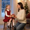 Otter MOMO Todder Little Girls Oxford Shoes Mary Jane T-Strap School Uniform Party Dress Flat Shoes view 4