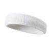jueshanzj Outdoor Sports Hair Bands Running Yoga Headband Basketball Cycling Badminton Tennis White one Size view 1