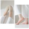 ANIDL 5 Pairs Invisible Ice Silk Breathable Socks,No Show Socks Womens Ultra Low Cut Liner Socks Non Slip Hidden for Flats Boat (Multicolor-1) view 2