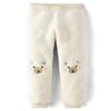 Gymboree,and Toddler Fleece Jogger Sweatpants,Nordic White,12-18 Months view 1