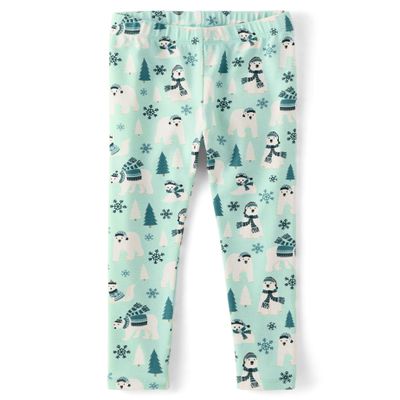 Gymboree,and Toddler Leggings,Printed Mint,8