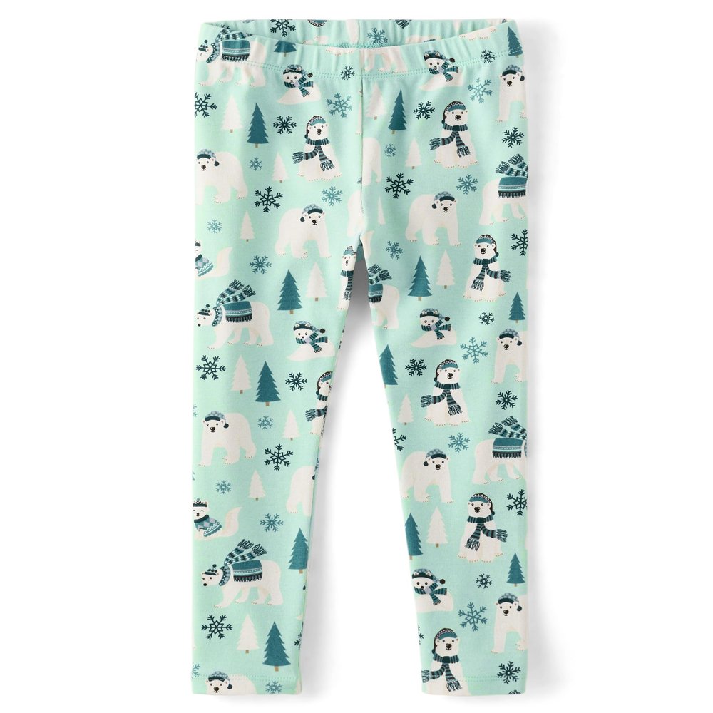 Gymboree,and Toddler Leggings,Printed Mint,8