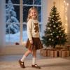 Otter MOMO Todder Little Girls Oxford Shoes Mary Jane T-Strap School Uniform Party Dress Flat Shoes view 2