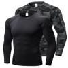 Men's Compression Shirts Long Sleeve, Base-Layer Quick Dry Workout T Shirts Sports Running Tops for Gym view 1