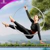 Aerial Hoop, 85CM/90CM Lyra Hoop Aerial Rings Equipment, Aerial Hoop Set Aerial Fitness with Aerial Rigging, 25mm Thickness, Single Stainless Steel Hoop for Dancing Studio, Aerial Fitness view 2