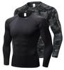 Men's Compression Shirts Long Sleeve, Base-Layer Quick Dry Workout T Shirts Sports Running Tops for Gym view 1