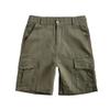 Maiyifu-GJ Men's Relaxed Fit Lightweight Multi Pocket Shorts Straight Cargo Shorts Summer Workout Workwear Shorts (Army Green,Large) view 1