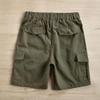 Maiyifu-GJ Men's Relaxed Fit Lightweight Multi Pocket Shorts Straight Cargo Shorts Summer Workout Workwear Shorts (Army Green,Large) view 2