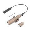 NECARL M300A 500 Lumens Tactical Flashlight with Push Button Switch & Remote Pressure Switch for Constant/Momentary Modes, Fit for 20mm Picatinny Rail view 1