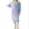 noflik Women's Soft Touch Oversized Button Front V Neck Long Sleeve Midi Sweater Dress (LT.Blue, XXL) view 1