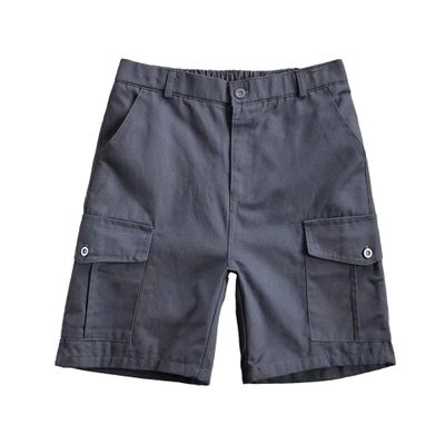 Maiyifu-GJ Men's Relaxed Fit Lightweight Multi Pocket Shorts Straight Cargo Shorts Summer Workout Workwear Shorts (Grey,X-Large)