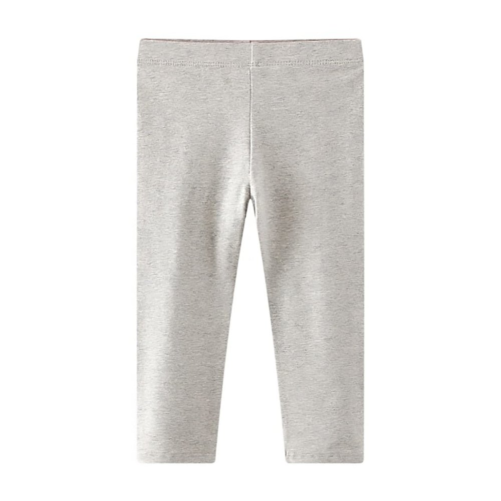 KISSOURBABY Girls Toddlers Leggings Fashion Stretch Pants Comfortable Bottoms,1273-Grey-4T