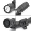 NECARL M300A 500 Lumens Tactical Flashlight with Push Button Switch & Remote Pressure Switch for Constant/Momentary Modes, Fit for 20mm Picatinny Rail view 2