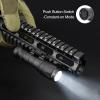 NECARL M300A 500 Lumens Tactical Flashlight with Push Button Switch & Remote Pressure Switch for Constant/Momentary Modes, Fit for 20mm Picatinny Rail view 4