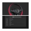 FUERU Car Steering Wheel Cover Set Universal Car Steering Wheel Cover Ice Silk Soft Skin-Friendly Fashion Car Interior Creative Gift (Color : 3#) view 2