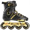 Adult Inline Skates Speed Skating Shoes for Women and Men - Sports Outdoors Recreation Fitness Roller Skates with 4*76 Wheels Professional Racing Roller Blades Beginners Boys and Girls ( Color : Gold