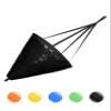 BLUEWING 32in Sea Anchor Drift Sock 840D Nylon Parachute Fishing Drogue for Marine Boat/Jet Ski/Sail, Black view 1