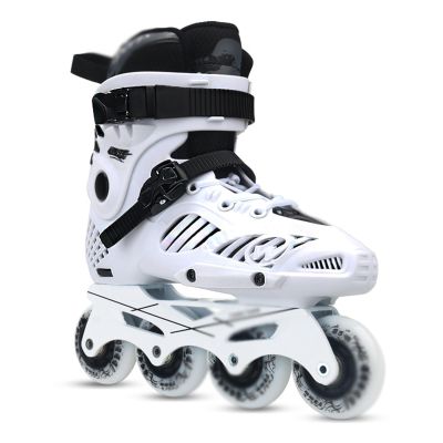 Adult Inline Skates Speed Skating Shoes for Women and Men - Sports Outdoors Recreation Fitness Roller Skates Professional Racing Roller Blades Beginners Boys and Girls ( Color : White , Size : 11 Wome