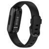 Baaletc Compatible with Fitbit Inspire 3 Bands for Men Women, Soft Silicone Sport Wristband Strap Band Bracelets for Inspire 3, Small Large (Black-, Large:6.7"-8.7" Wrist) view 2