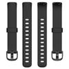 Baaletc Compatible with Fitbit Inspire 3 Bands for Men Women, Soft Silicone Sport Wristband Strap Band Bracelets for Inspire 3, Small Large (Black-, Large:6.7"-8.7" Wrist) view 3