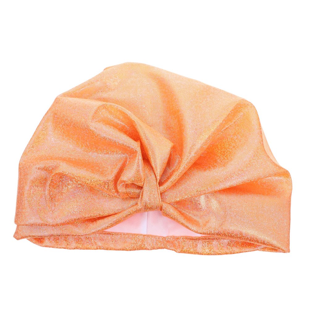 Beatifufu Elastic Fit Women's Swimming Hat Adult Long Hair Cap Practical Pool Hat Stylish Bright Comfortable