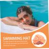 Beatifufu Elastic Fit Women's Swimming Hat Adult Long Hair Cap Practical Pool Hat Stylish Bright Comfortable view 4