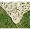 ACHZYFT Beige Army Camouflage Netting, Military Camo Net, Camouflage Networkfor Kids Den Camping Hide Sun Protection Privacy Screen, Bars, Garden, Camping, Leisure(Size:4mX4m) view 4