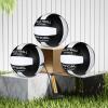 Honoson 3 Pack Official Size 5 Volleyball Balls with Pump PU Leather Soft Indoor Outdoor Volley Ball Training Game Beginner Practice Beach Pool Play Gym Back to School(Black, White) view 4