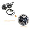 EKDJKK 1 Pair Bike Pedals with Toe Clip and Strap, Bicycle Toe Clips Cages, Bicycle Pedal Foot Cover Plastic Bike Pedals for MTB Road and Mountain Bikes view 2