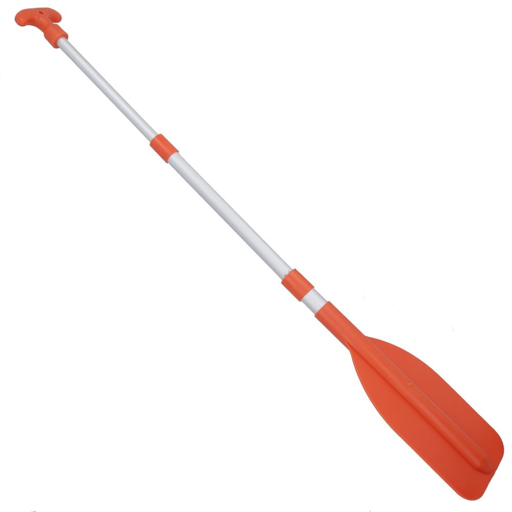 AB Tools Telescopic Mini Paddle Oar Boat Hook High Vis Orange Rowing Liferaft