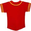 DIGITMON Kids Baseball Jersey Button Down Premium Sleeve Two-Striped T Shirts Uniform REDGOLD for 10y Toddlers view 3