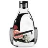 bisibuy Floral C Letter Sling Bag for Women Men Crossbody Sling Backpack Shoulder Bag Chest Bag Daypack for Travel Hiking Outdoor view 1