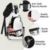 bisibuy Floral C Letter Sling Bag for Women Men Crossbody Sling Backpack Shoulder Bag Chest Bag Daypack for Travel Hiking Outdoor view 3