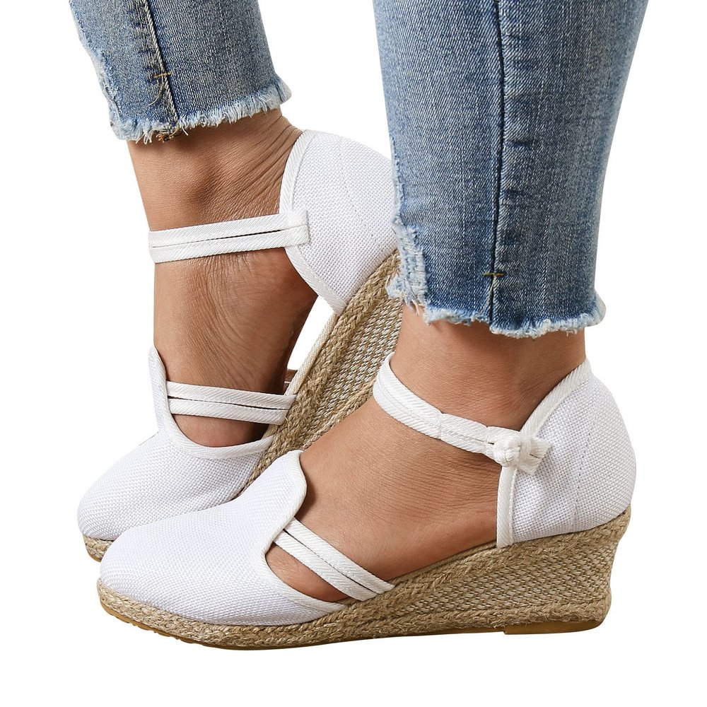 Black Sandals Women Dressy, Women's Walking Sandal Closed Toe Round Toe Hollowed Out Thick Sole Breathable Beach Sandals