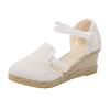 Black Sandals Women Dressy, Women's Walking Sandal Closed Toe Round Toe Hollowed Out Thick Sole Breathable Beach Sandals view 4