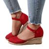 Black Sandals Women Dressy, Women's Walking Sandal Closed Toe Round Toe Hollowed Out Thick Sole Breathable Beach Sandals view 4