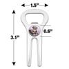 Schnauzer Puppy On Pink Golf Golfing Divot Repair Tool Bottle Opener view 3