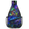 bisibuy Coloured Stars Sling Bag for Women Men Crossbody Sling Backpack Shoulder Bag Chest Bag Daypack for Travel Hiking Outdoor view 1