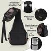 bisibuy Skull Sling Bag for Women Men Crossbody Sling Backpack Shoulder Bag Chest Bag Daypack for Travel Hiking Outdoor view 4