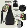 bisibuy Game Lucky Winner Theme Sling Bag for Women Men Crossbody Sling Backpack Shoulder Bag Chest Bag Daypack for Travel Hiking Outdoor view 4