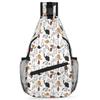bisibuy Animal Cat Pattern Sling Bag for Women Men Crossbody Sling Backpack Shoulder Bag Chest Bag Daypack for Travel Hiking Outdoor view 1